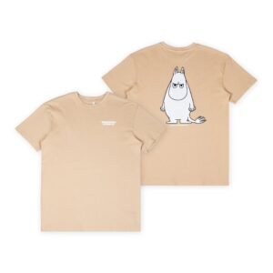 Muumipeikko Premium T-paita – Beige