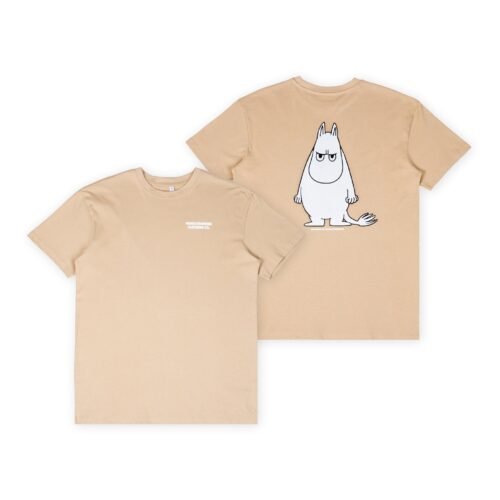 Muumipeikko Premium T-paita – Beige