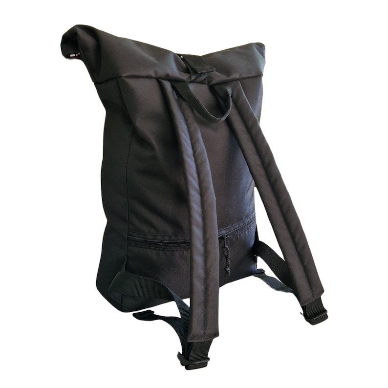 Vedepitävä Rolltop-reppu – Keltainen kuviointi